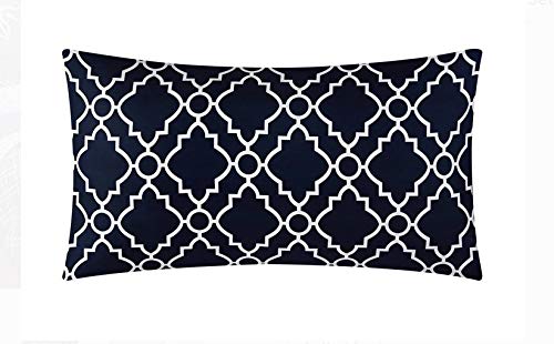 Casa Geo 6-Piece Comforter Set, Navy, King #TOP3