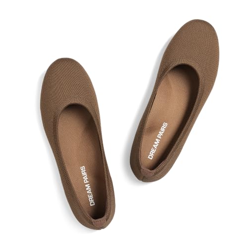 Image of DREAM PAIRS Women's Dress Knit Ballet Comfort Flats