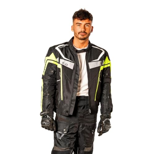 Veste de moto ViPER Axis-2 imperméable pour rouler protégé face aux intempéries