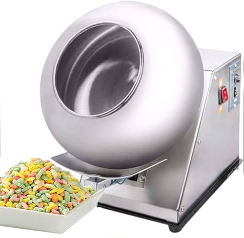 Máquina para recubrir azúcar Máquina pequeña para recubrir azúcar, Máquina automática para recubrir tabletas Máquina para recubrir chocolate Bandeja para recubrir azúcar Máquina comercial pe