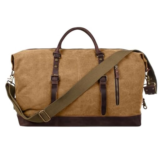 Best luggage value for money S-ZONE Canvas Carry-On Duffle Bag