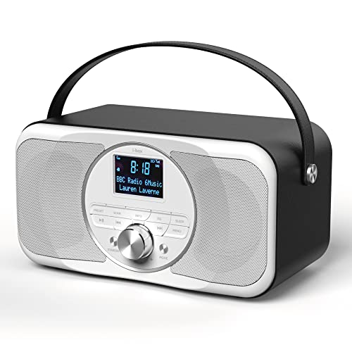 Radio numérique i-box stéréo 20W au design élégant et épuré