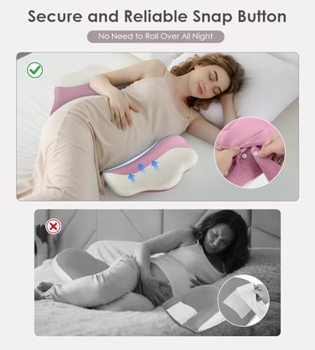 DONAMA Pillow for Sleeping Memory Foam Pregnancy Pillow for Side Sleepers — 사진 7