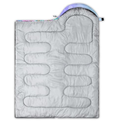 Camping Sleeping Bags Warm & Cool Weather Waterproof Backpacking Sleeping Bag All Seasons Camping, for Adult Kids Boy Girls Camping Gear Equipment, Traveling miniatura 4