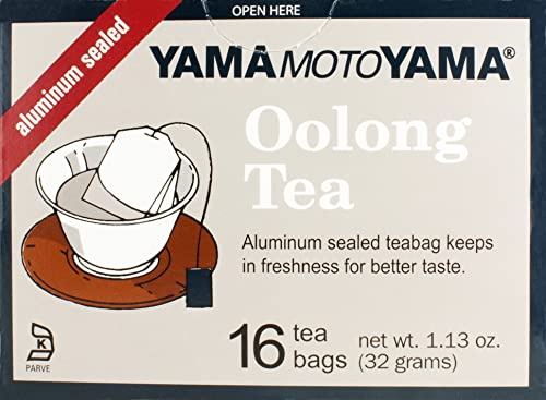 Yamamotoyama Oolong Tea, 16 bags (Pack of 6)