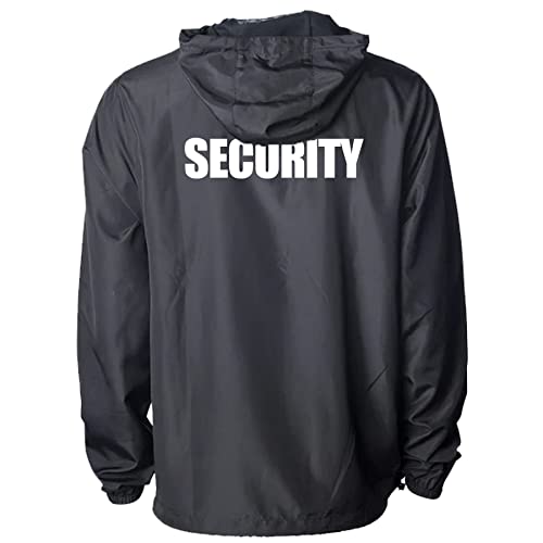 FTD Apparel Men's Lightweight Windbreaker Security Jacket with Lanyard3