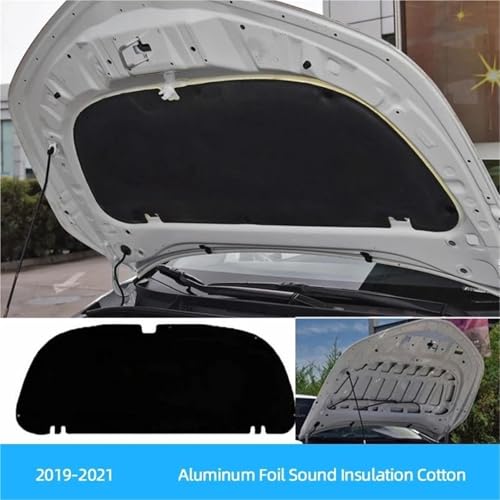 Tapis insonorisant capot Toyota Corolla 2019-2021 isolant coton - 2