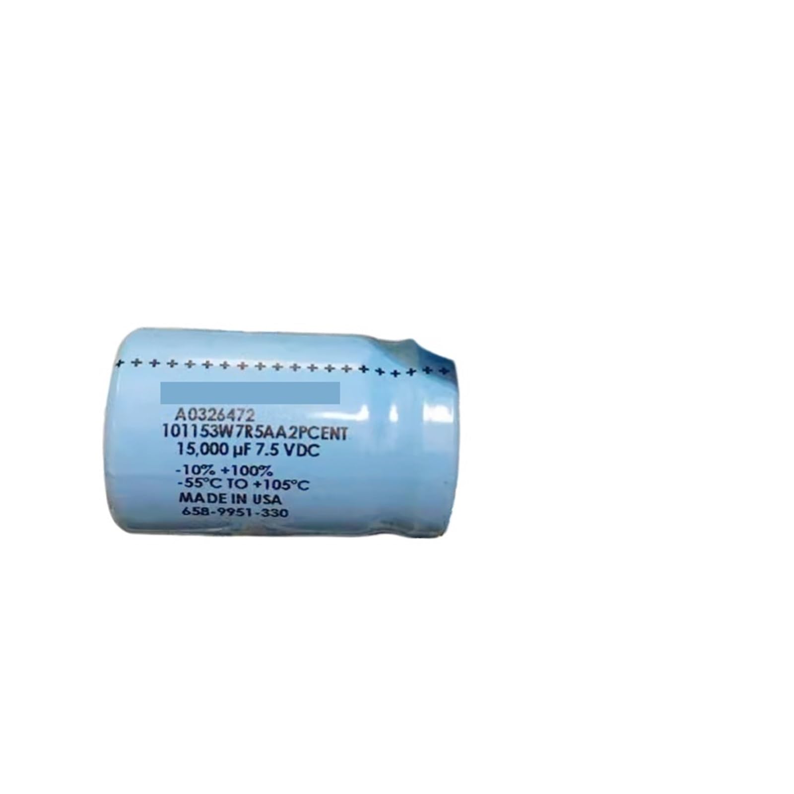 BALYDLUL 2pc 101153W7R5AA2PCENT 15000UF 7.5V electrolytic capacitor