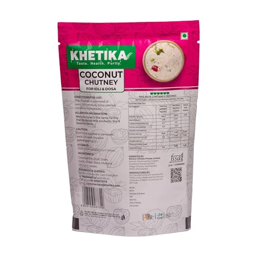 Image of Khetika Fresh Coconut Chutney 120gm