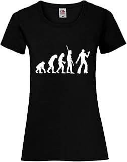 T-shirt Disco Evolution pour femme - Coupe ajustée