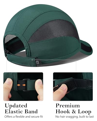 Image of GADIEMKENSD Quick Dry Run Hat Cooling Breathable Mesh