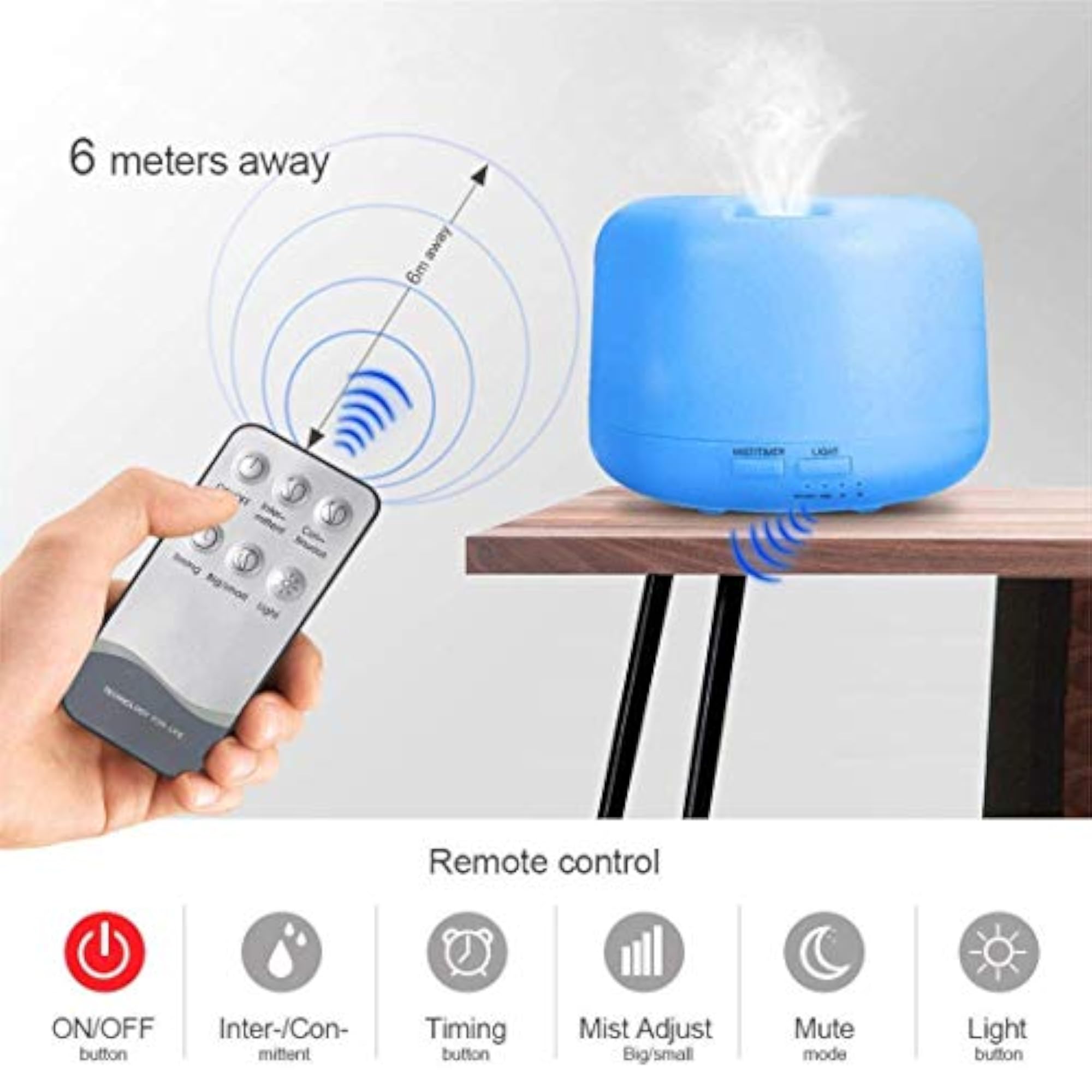 Aroma Air Humidifier, Moisture Aromatherapy Essential Diffuser