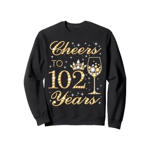 Saludos a 102 años, cumpleaños de 102 años, 102 años Sudadera