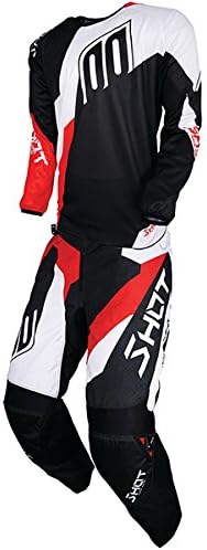 Shot Race Gear Devo Alert Red & Black Jersey/ Pant Combo - Size SMALL/ 30W