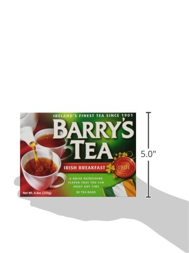 Barry's Tea, Irish Breakfast, 80-Count (Pack of 6)