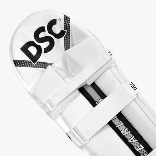 Image of DSC Pro X Cricket Batting Legguard for Mens, Color - White, Size - Mens, Right Hand