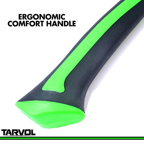 Tarvol - 14" Camping Axe, Forged Steel Hammerhead Hatchet Blade, Fiberglass Comfort Tomahawk Handle w/ 1.25LB Carbon Blade - Thumbnail 3