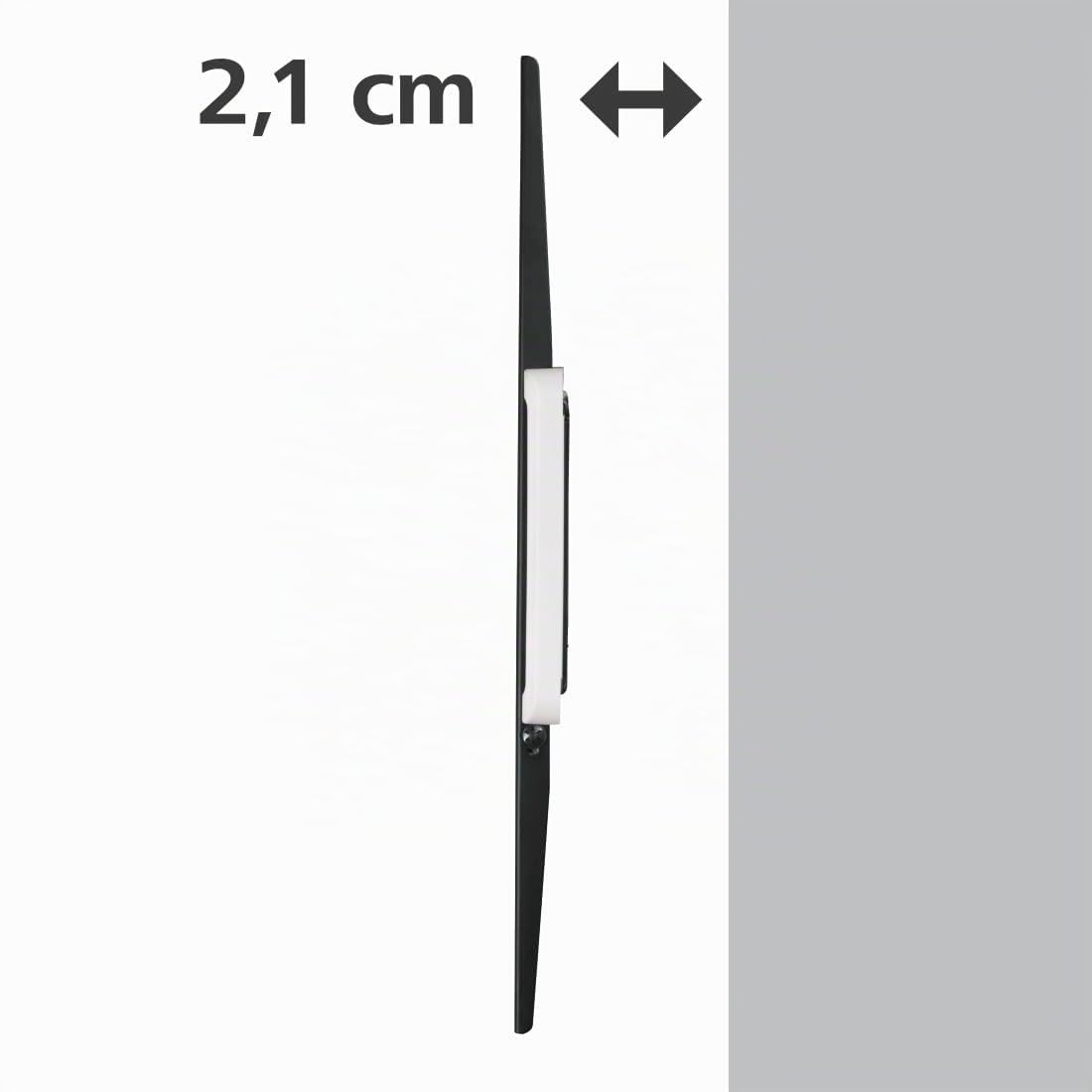 Hama | Soporte de Pared para TV de 46" a 100" (Soporte Fijo de Pared, Pantallas de hasta 254cm, Carga máx de 75kg, VESA 800 x 600)