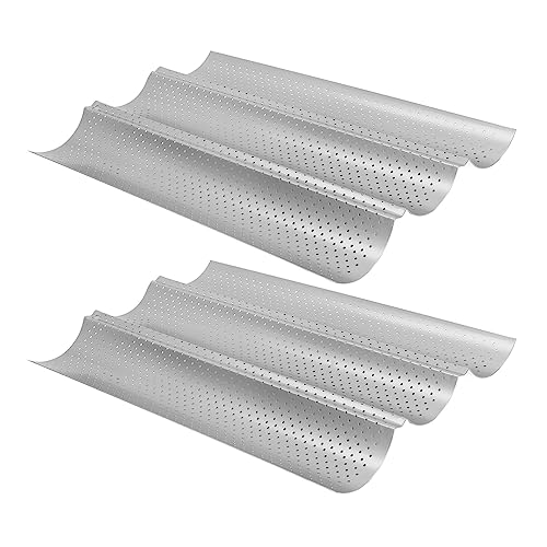 2Pcs French Baguette Pan 15
