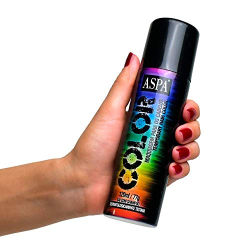Maquiagem para Cabelos Flash Ciclame - Aspa Color 120ml