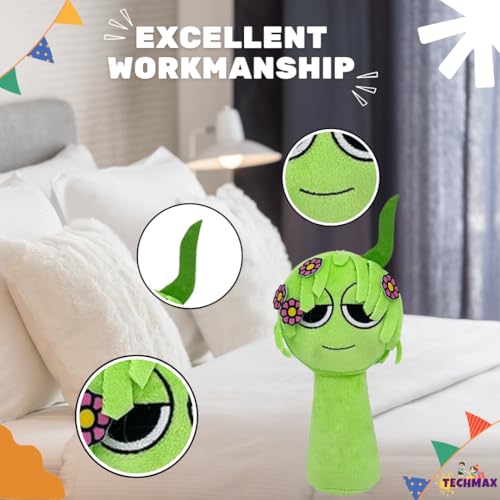 Image of Green Sprunki Plush Toys