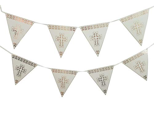 cake factory First Holy Communion flag Bunting Garland Party ware Banner Decorations ROSE