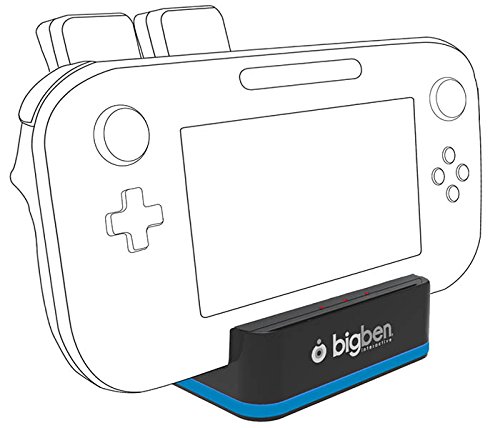 Bigben Interactive - Dual Charger, Color Negro (Nintendo Wii U)