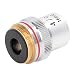 Microscope Objective Lens, 4X Achromatic Microscope Objective Lens High Magnification 20.2mm Thread for Compound Magnifier Supplies