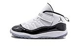 Jordan 11 Retro (TD), Zapatillas de Estar por casa Unisex niños, Multicolor (White/Black/Dark Concord 100), 18.5 EU