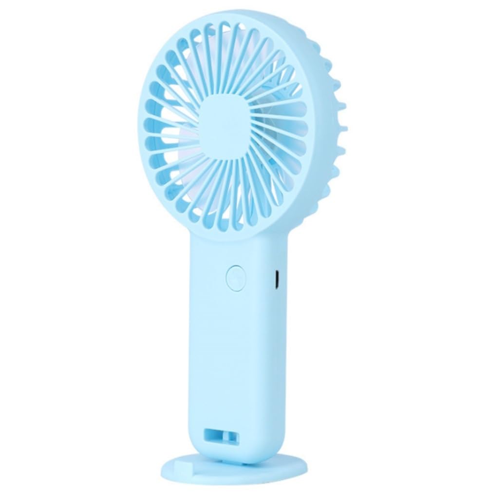 Ventilatore di Raffreddamento, Ventilatore Portatile Da Collo Piccolo Pieghevole Multifunzionale Ventola Di Raffreddamento USB Per Ufficio All'aperto Forte Vento