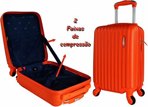 Mala De Bordo Escolar Infantil ABS Rodinhas Removíveis 360 PVC Rígida Pequena Menina Escolar Viagens