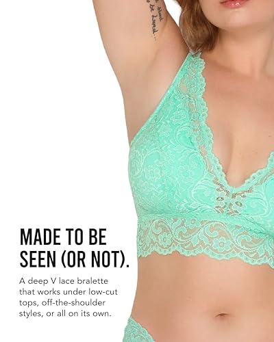 Image of Smart & Sexy Women's Signature Lace Deep V Neck Wireless Bralettes