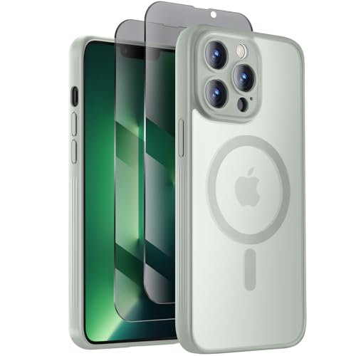 Image of Symcele Designed for iPhone 13 Pro Case, Calke Green