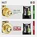 RX WELD Light Duty Oxygen Acetylene Regulator Set, CGA-540 Oxygen/CGA-200 Acetylene (For Small MC Tanks), Outlet 3/8