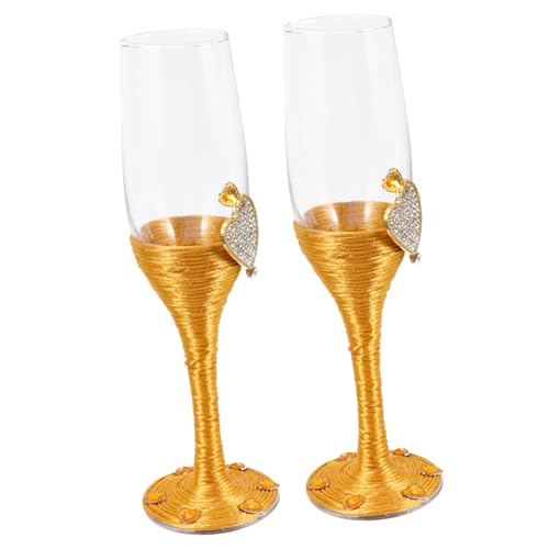 Flute trasparenti: illumina la tua festa servendo martini, vino rosso, cocktail, birra o acqua con questo elegante calice.