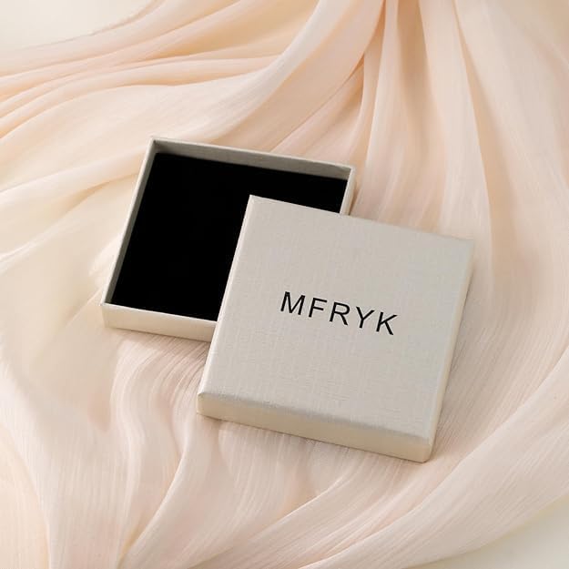 Gold Necklaces for Women,14K Gold/Silver Plated Choker Layered Necklace Dainty Pearl Disc Cross Circle Heart Pendant Chain Stackable Necklaces, Multilayer Jewelry Set Gifts for Women - Image 7