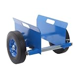Plattenroller Plattenklemmwagen, Plattenwagen Transporthilfe zum Transport von Wandpaneelen, Gipsplatten, Holzbrettern, Tragfähigkeit bis 490 kg