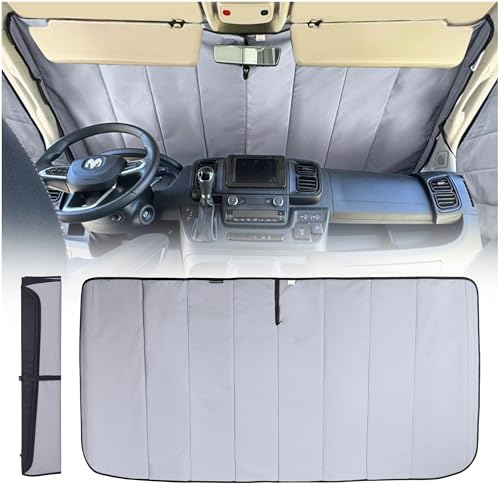 Living in a Bubble Insulated Blackout Window Covers for RAM Promaster 2014-Current (Windshield...