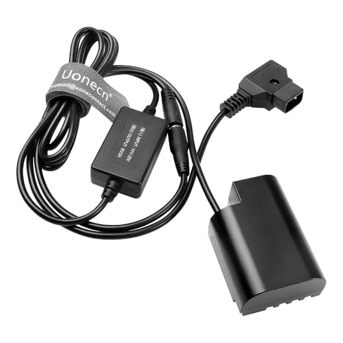 Batería DMW-DCC12 para Panasonic GH5 en rodajes largos con conector Dtap