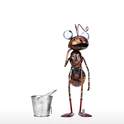 Tooarts-Metal-Ant-Garden-Decor-Sculpture-Home-Patio-Lawn-Yard-Indoor-Outdoor-Statue-Ornament-with-Removable-Bucket Tooarts Metal Ant Garden Decor Sculpture Home Patio Lawn Yard Indoor Outdoor Statue Ornament with Removable Bucket
