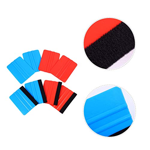 Kit de ferramentas para embrulhar o carro com 8 peças de feltro para rodo de feltro para aplicação d