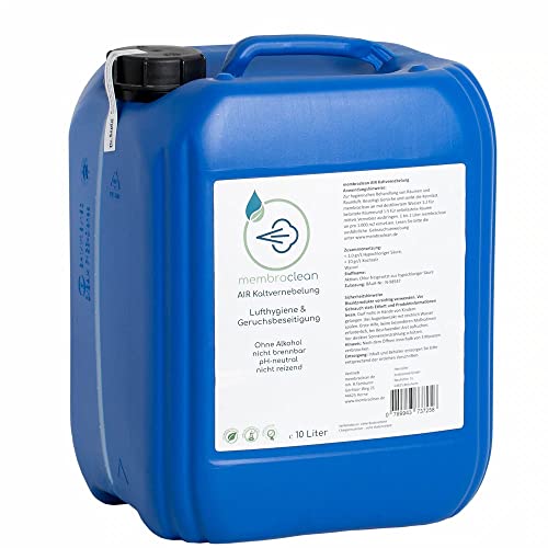 membraclean AIR Kaltvernebelung, Desinfektion & Keimreduzierung, Konzentrat 10 L Cover