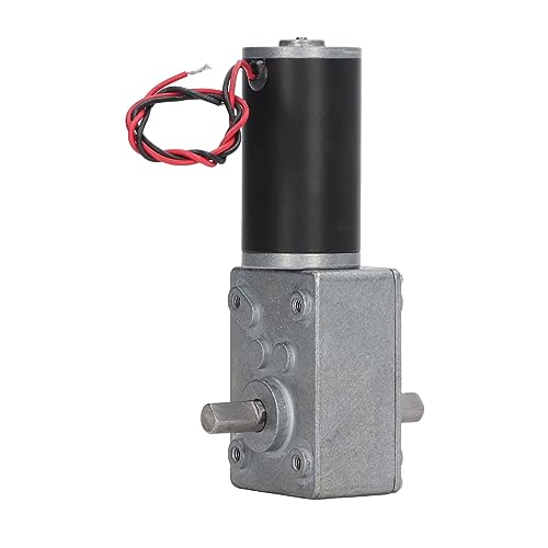 Motor de Engrenagem DC 24V Com Bobina de Latão, Engrenagem de Minhoca, Torção Micro Alta, Revestimen