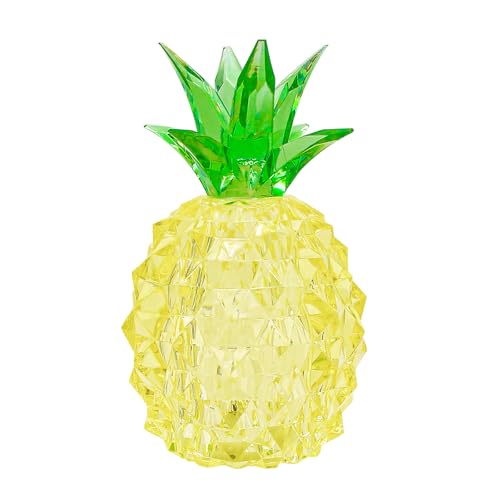 Lámpara de mesa de noche piña cristal miniatura 1