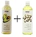 Bundle: Now Foods Avocado Oil, 16 oz. PLUS Now Foods Castor Oil, 16 oz.