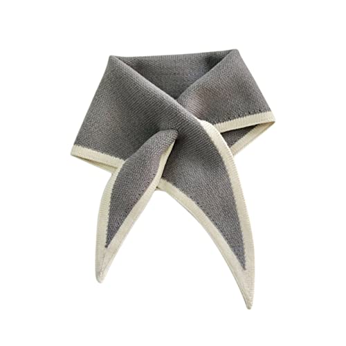 Sweet Mini Triangle Scarf Warm Scarf Triangle Neck Scarves Knit Scarf Neckerchief Winter Warm Coller for Women