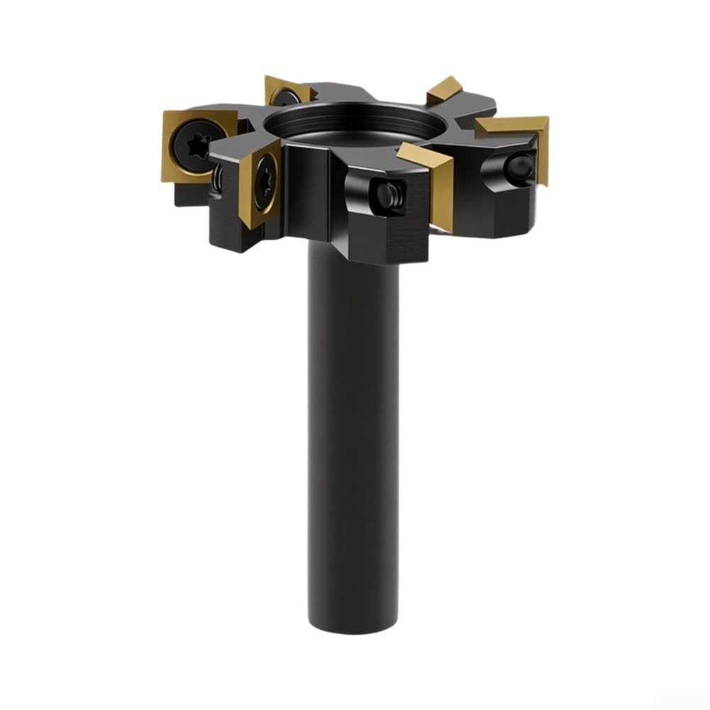 Fresa de Aplanamiento 1/2" Diámetro 2" con Insertos Carburo