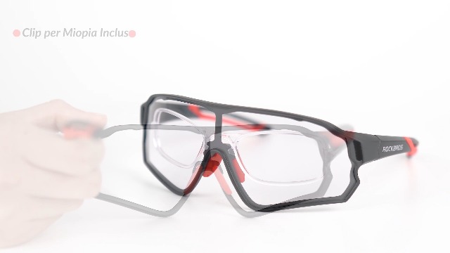 Occhiali Da Moto Fotocromatici EL CAPO - Lenti Infrangibili UV400, Antiappannamento E Antivento - Foto 6