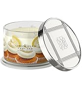 HomeWorx by SLATKIN + CO. Candle- Limoncello Cupcake, 18 oz. Premium Scented Candle - 30-55 Hours...