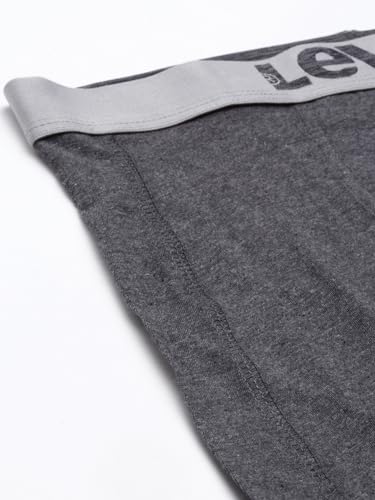 Image of Levi's 018 Classic Trunk for Men | Cotton Stretch Fabric | Men's Trunk Underwear | Anti-Roll Waistband | Supportive Gusset | No Ride-Up Mid Length Fit | Tagless & Zero Irritation Comfort | Pack of 1